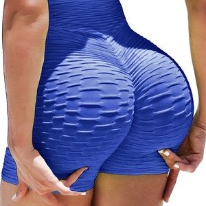 KIWI RATA - High Waisted Yoga Shorts -Butt Lifting